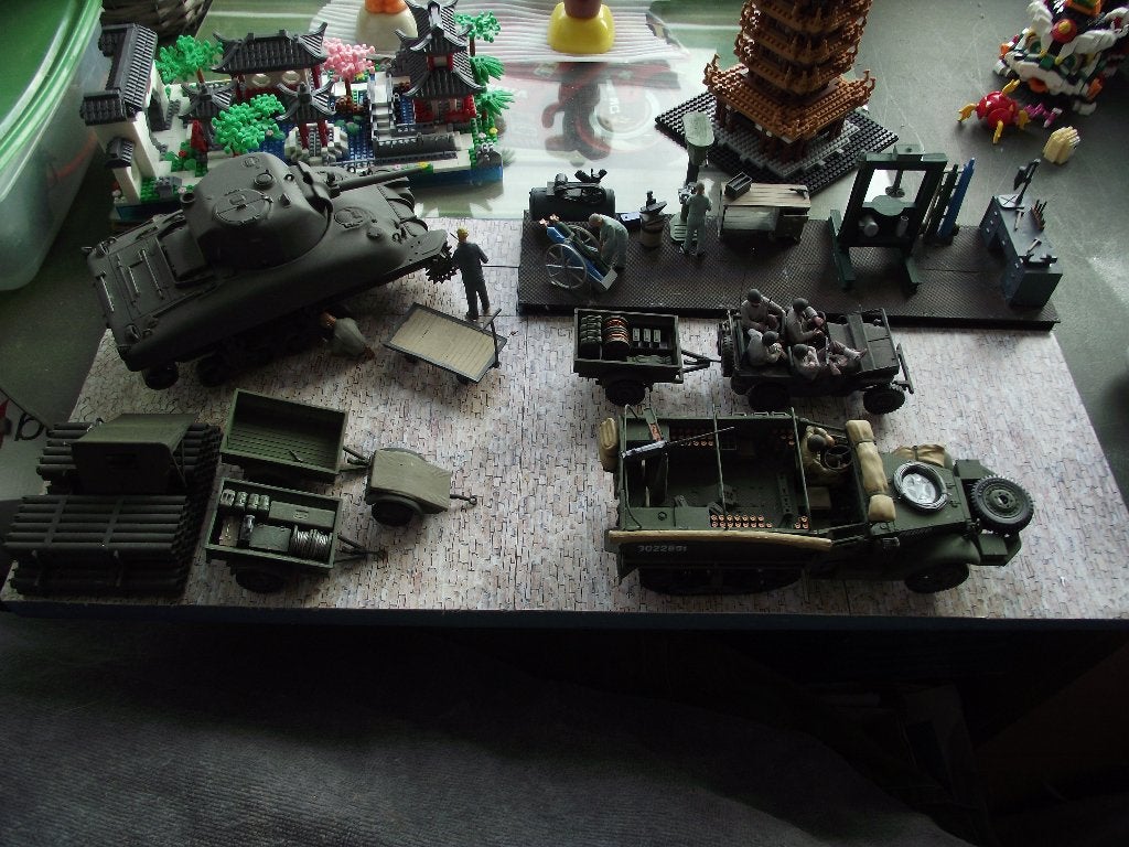 DIVERSE TAMIYA DIORAMA,S 1/35, Ophalen of Verzenden, Nieuw, 1:35 tot 1:50, Diorama
