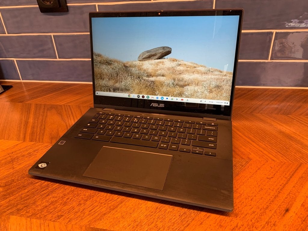 Asus Chromebook CM1402FM2A-EC0215, Computers en Software, 14 inch, 4 GB of minder, Asus, Touchscreen