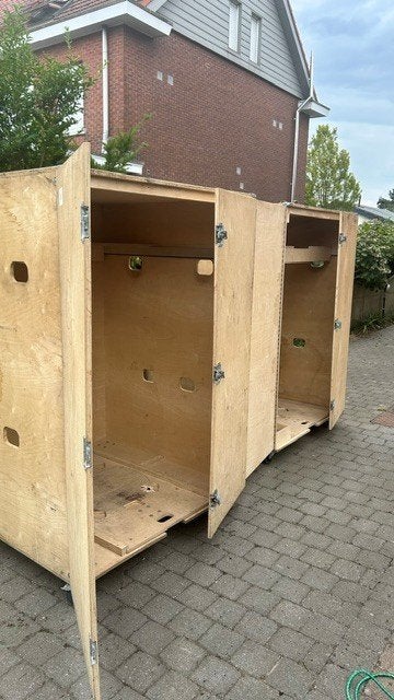 grote Flightcase, Transportcase transportkast, Ophalen, Gebruikt, Overige instrumenten, Flightcase