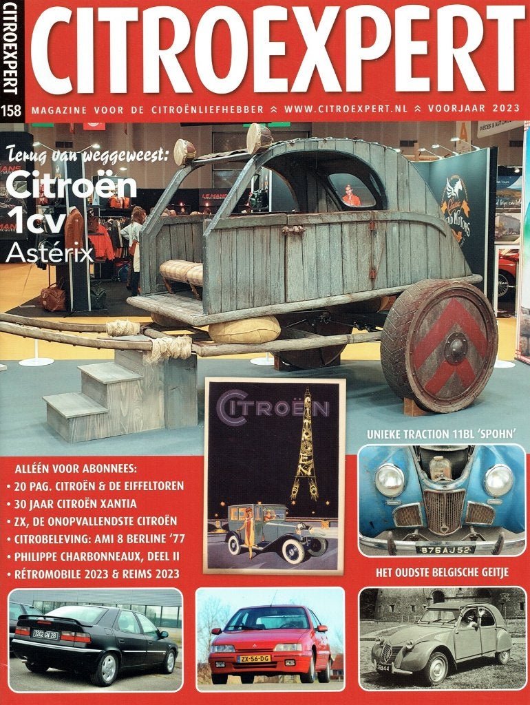 CitroExpert 2023 nr. 158 (o.a. Citroën ZX 1.9 Volcane), Boeken, Verzenden, Gelezen, Citroën