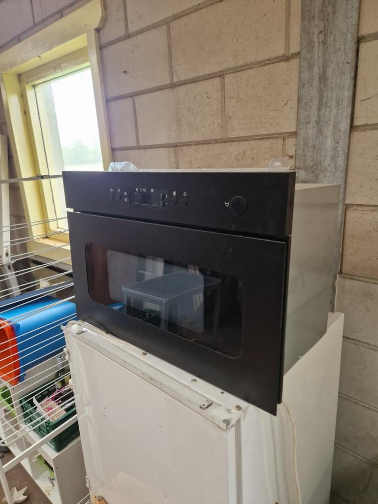 Ikea magnetron met stoomfunctie - Zo goed als nieuw, Ophalen, 60 cm of meer, Inbouw, Draaiplateau