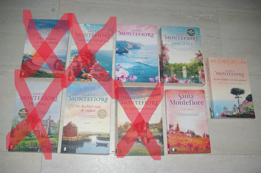 Santa Montefiore romans 5 stuks, Boeken, Romans, Zo goed als nieuw, Ophalen of Verzenden