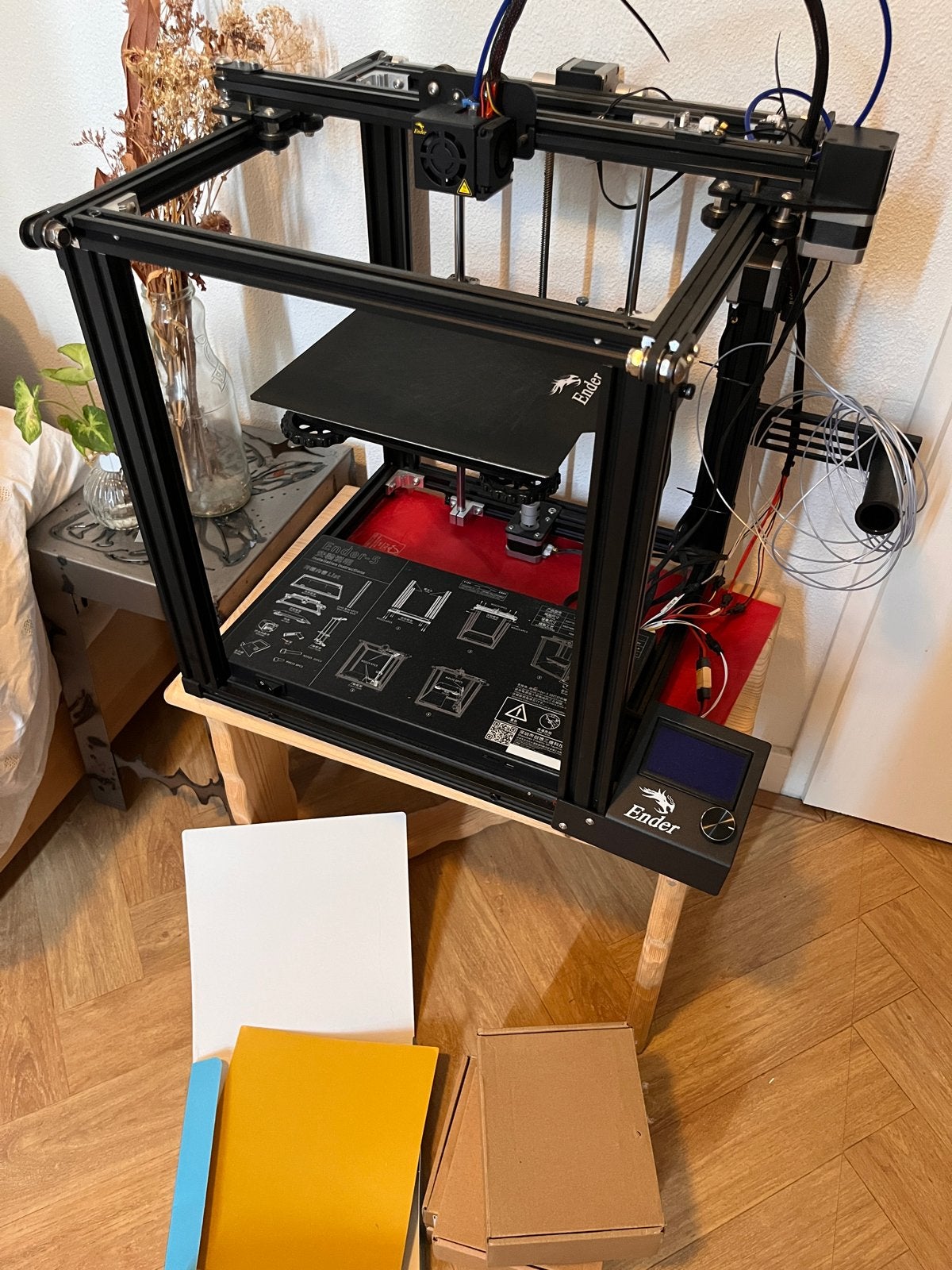 Ender 5 3D-printer - Zo goed als nieuw, Computers en Software, 3D Printers, Ophalen, Zo goed als nieuw, Filament