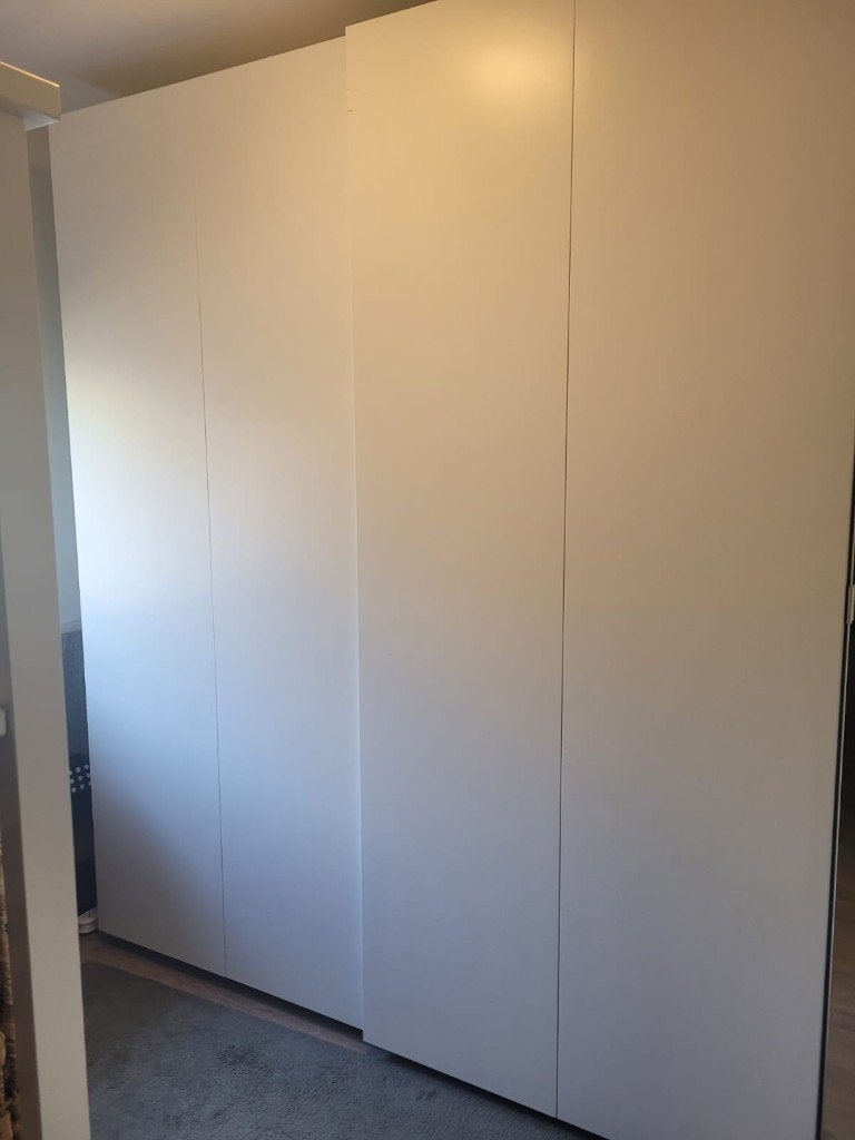 IKEA HASVIK Schuifdeuren (200x236cm) met lichte schade, Ophalen, Gebruikt, 200 cm of meer, 200 cm of meer