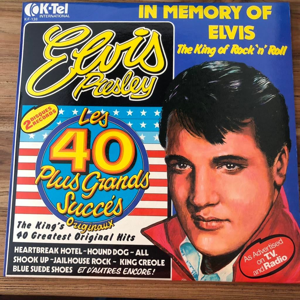 Elvis Presley - Les 40 Plus Grands Succès (2LP), Gebruikt, Ophalen of Verzenden, 12 inch, Dubbel-LP