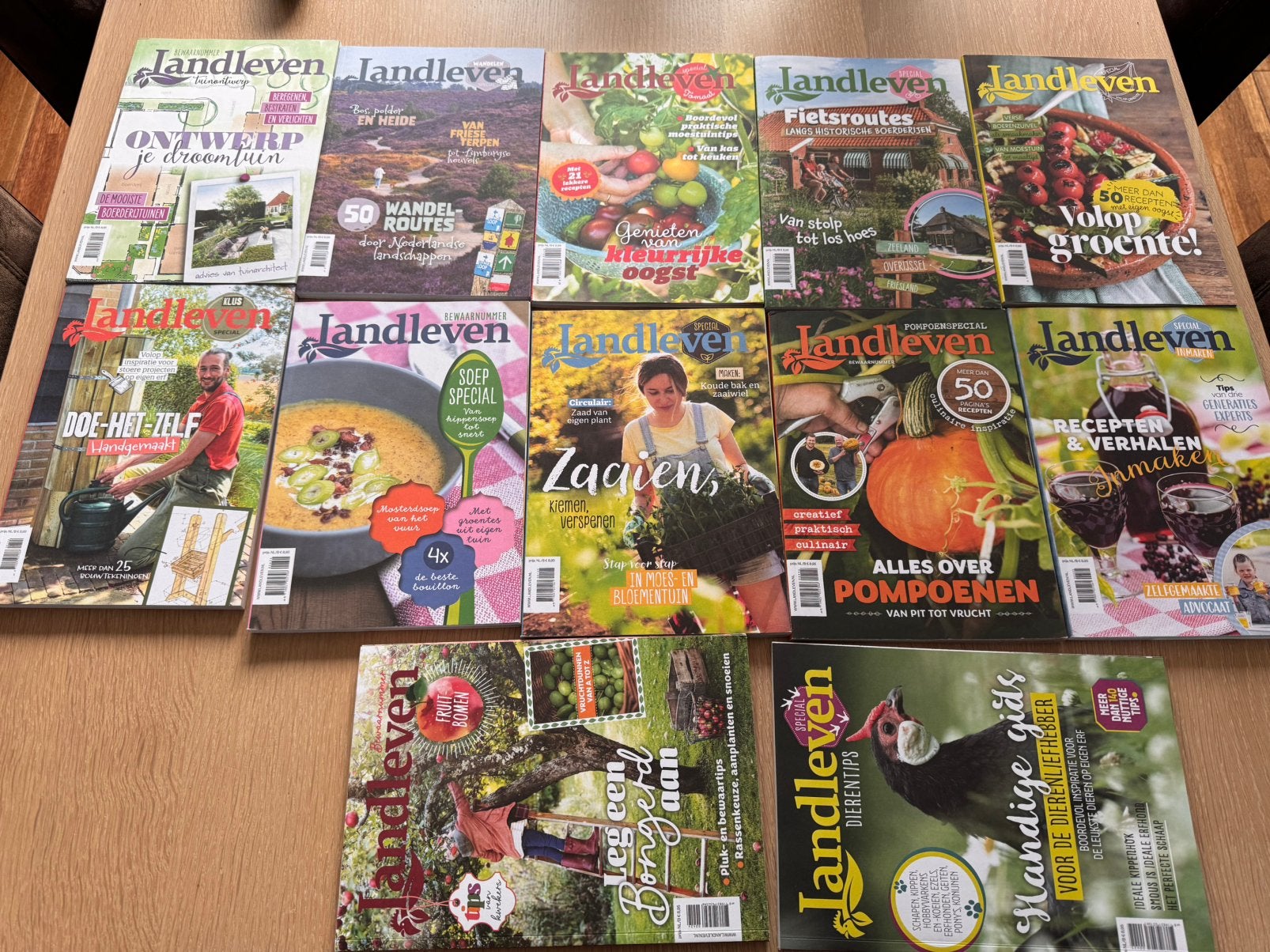 12x landleven bewaareditie, Ophalen of Verzenden, Zo goed als nieuw