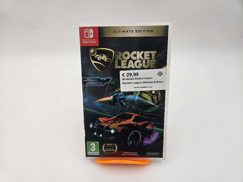 Nintendo Switch Game: Rocket League Ultimate Edition, Spelcomputers en Games, Games | Nintendo Switch, Racen en Vliegen, Ophalen of Verzenden