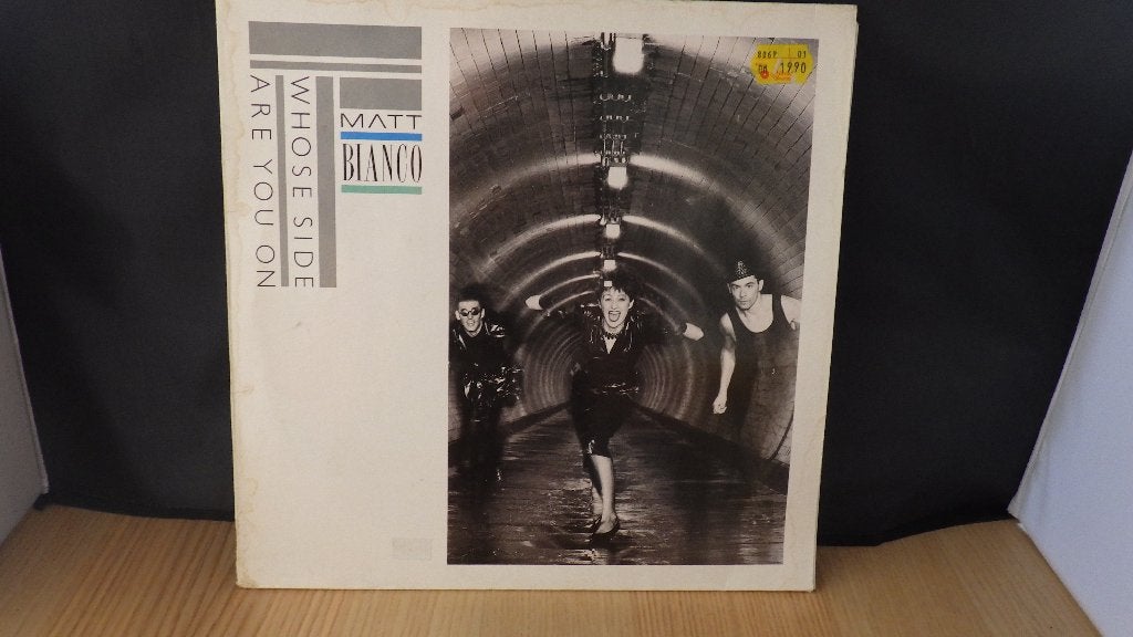 LP Matt Bianco whose side are you on, Cd's en Dvd's, Vinyl | Pop, Ophalen of Verzenden, Gebruikt, LP