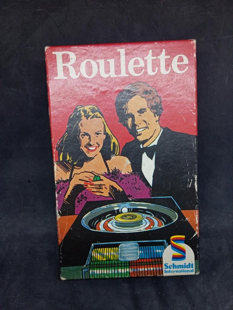 Vintage Roulette Spel van Schmidt International, Vijf spelers of meer, Ophalen of Verzenden, Gebruikt, Schmidt International