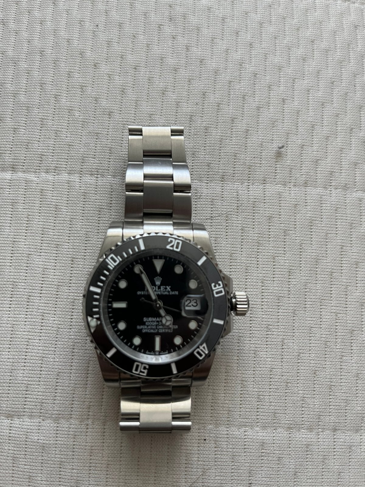 Rolex Submariner uurwerk, Ophalen of Verzenden, Zo goed als nieuw, Staal, Rolex