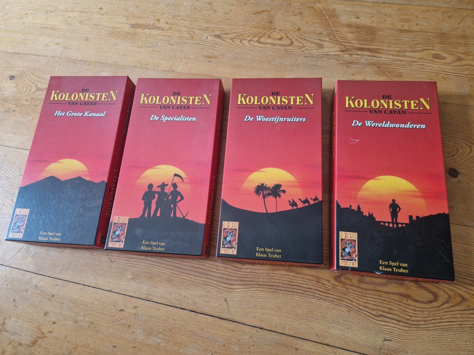 4 Uitbreidingen Kolonisten van Catan OP zeevaarders, nieuw, Drie of vier spelers, Ophalen, Nieuw, 999 Games