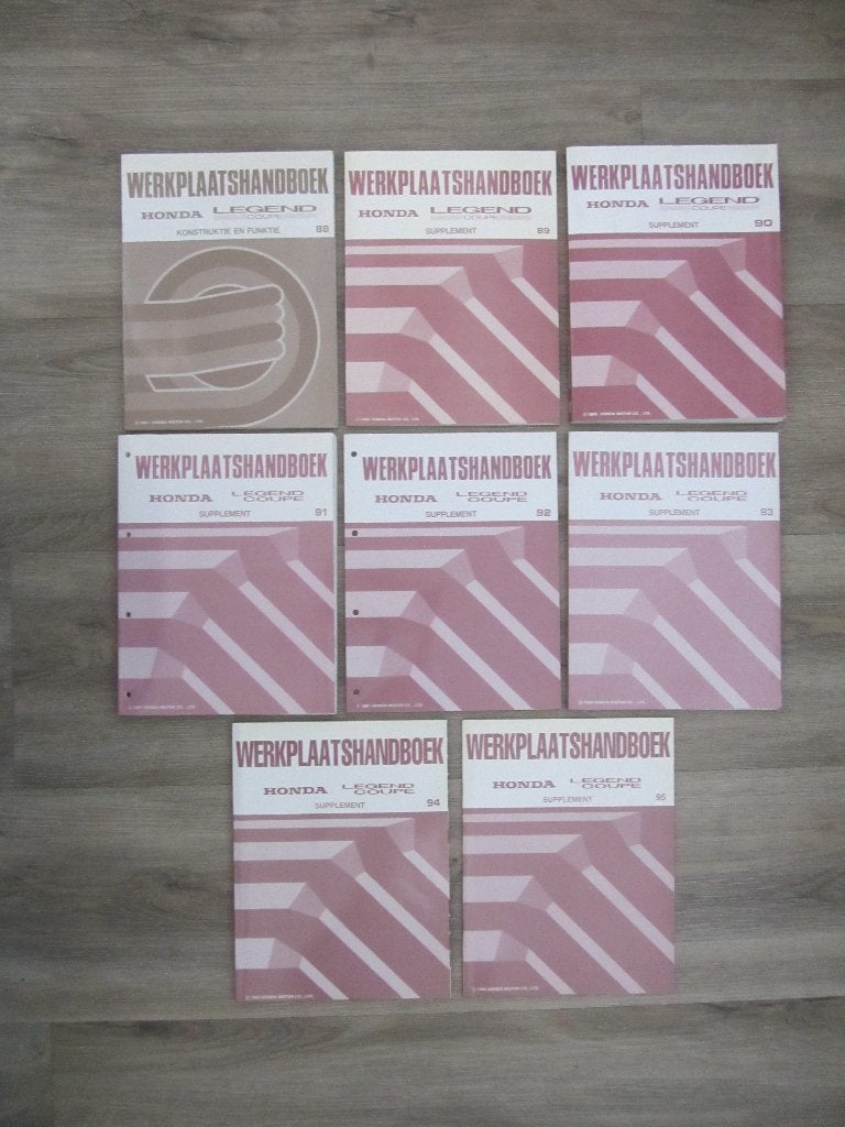 Honda Legend Coupe Werkplaatshandboeken, Boeken, Auto's | Folders en Tijdschriften, Ophalen of Verzenden, Zo goed als nieuw, Honda