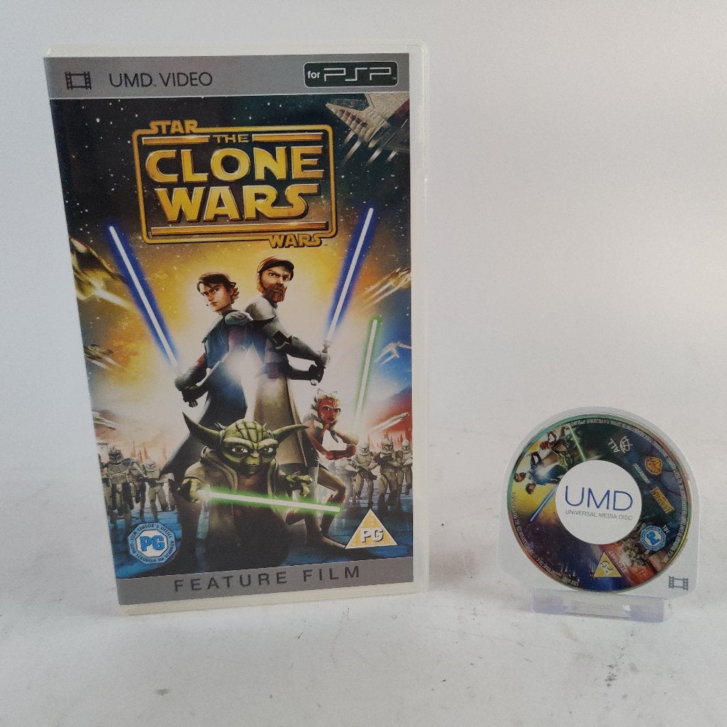 Star Wars the clone wars PSP umd film || nu voor €49.99!!, Nieuw, Ophalen of Verzenden, Actiefiguurtje, X
