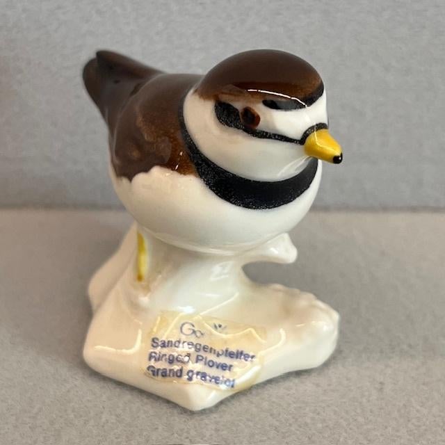 Goebel porseleinen vogel 'Sandregenpfeifer Ringed Plover', Verzamelen, Beelden en Beeldjes, Zo goed als nieuw, Dier, Ophalen of Verzenden