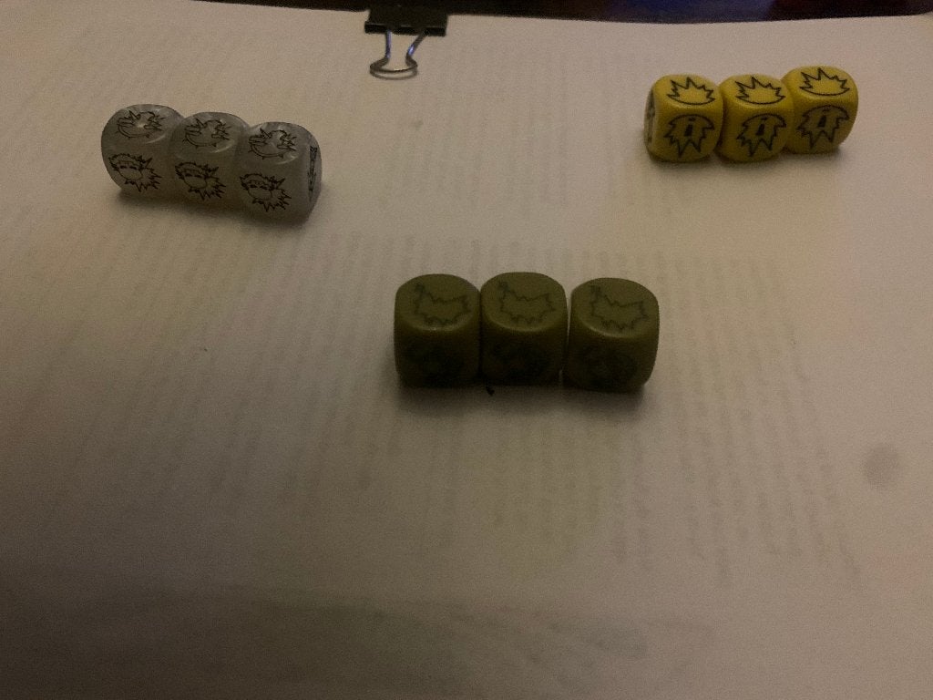 Bloodbowl Dobbelstenen - Toernooi Giveaway, Ophalen of Verzenden, Gebruikt, Overige soorten, Toebehoren