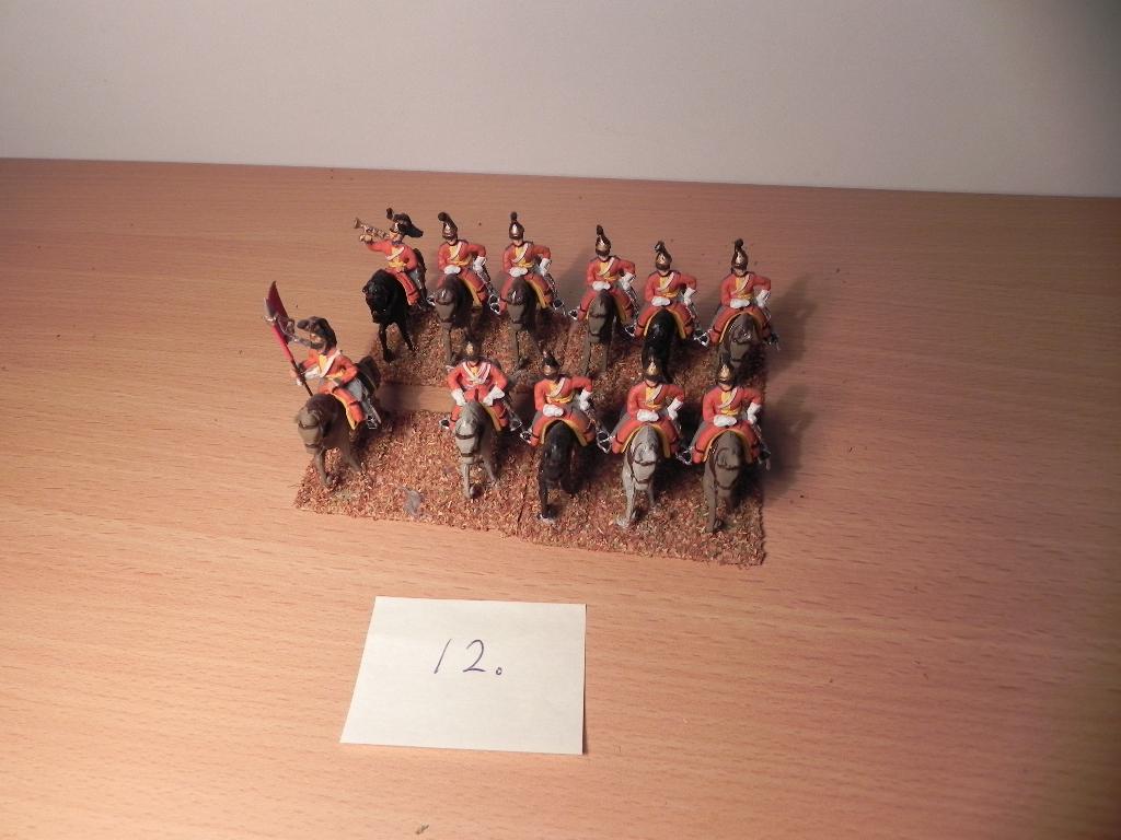 slag bij Waterloo,Royal dragoons,Engels(12)Hinchliffe, Ophalen of Verzenden, Nieuw, 1:35 tot 1:50, Figuur of Figuren