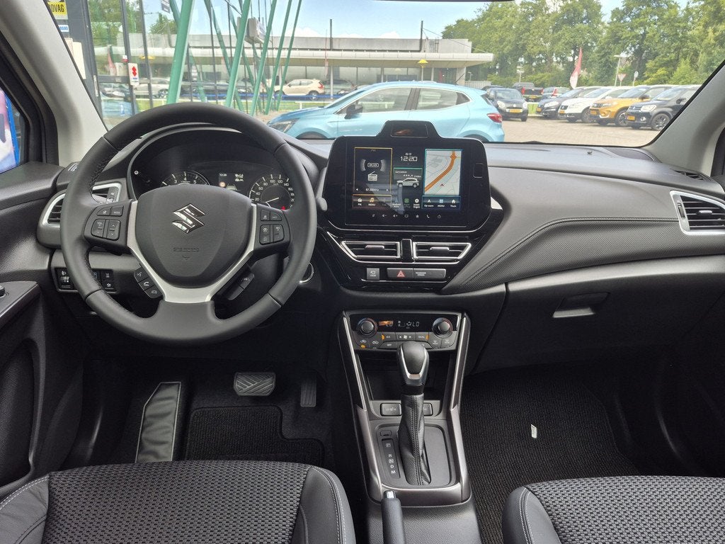 Suzuki S-Cross 1.5 Hybrid Style Automaat 102pk | !ACTIEPRIJS, Auto's, Suzuki, 12 maanden, Gebruikt, Zwart, 4 cilinders