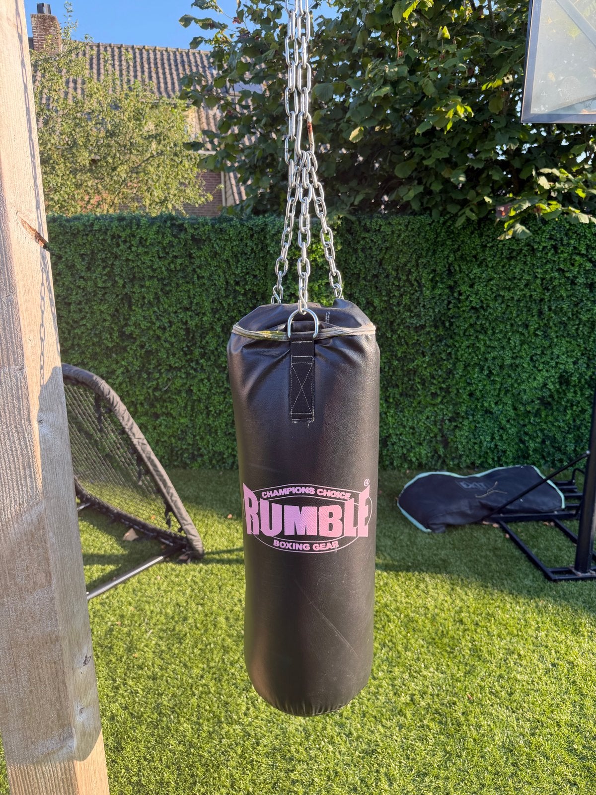 Rumble Bokszak - Champions Choice Boxing Gear, Sport en Fitness, Boksen, Ophalen, Zo goed als nieuw, Bokszak