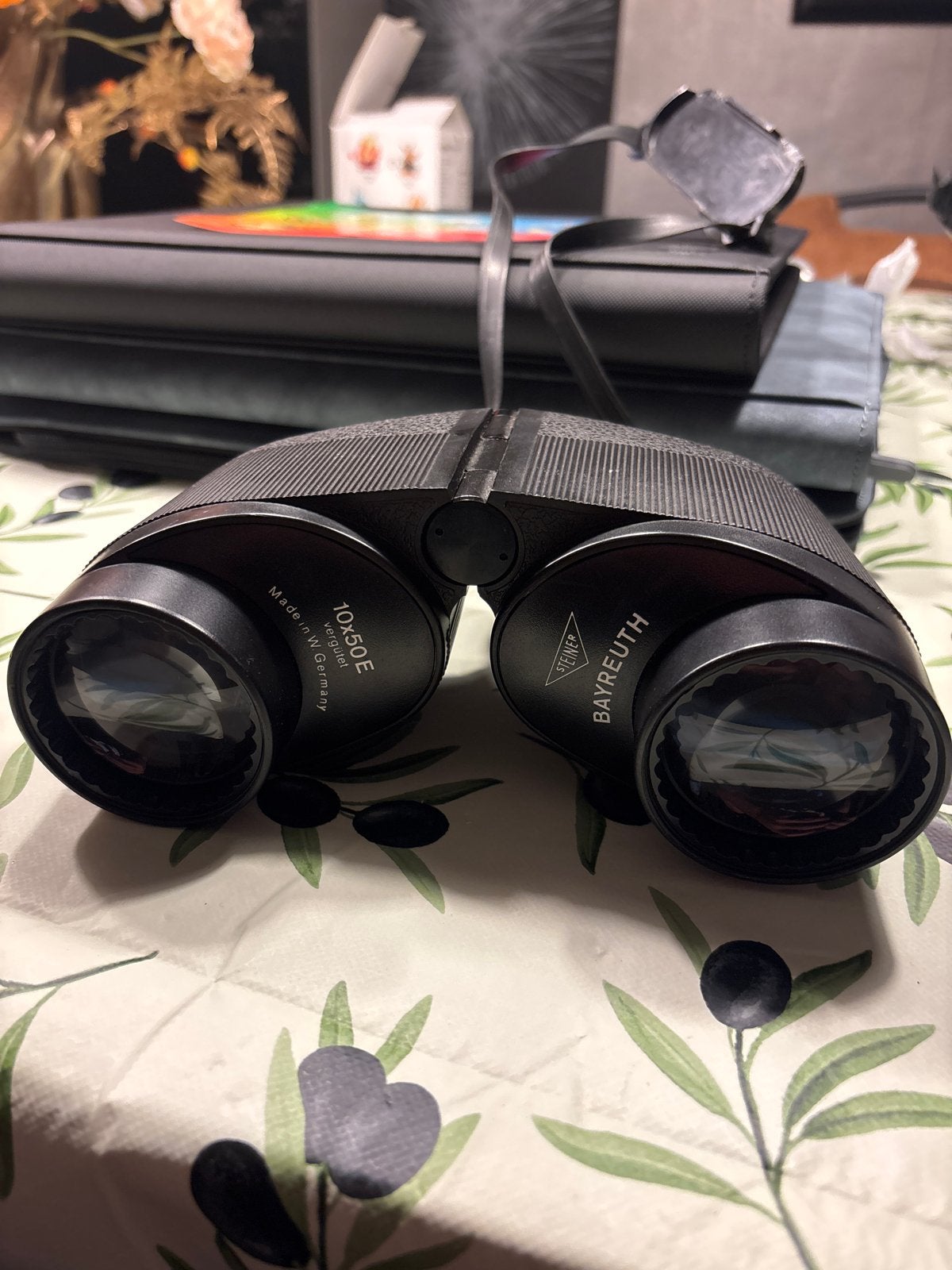 Steiner Bayreuth 10x50E Verrekijker - Made in W. Germany, Audio, Tv en Foto, Optische apparatuur | Verrekijkers, Ophalen, Gebruikt