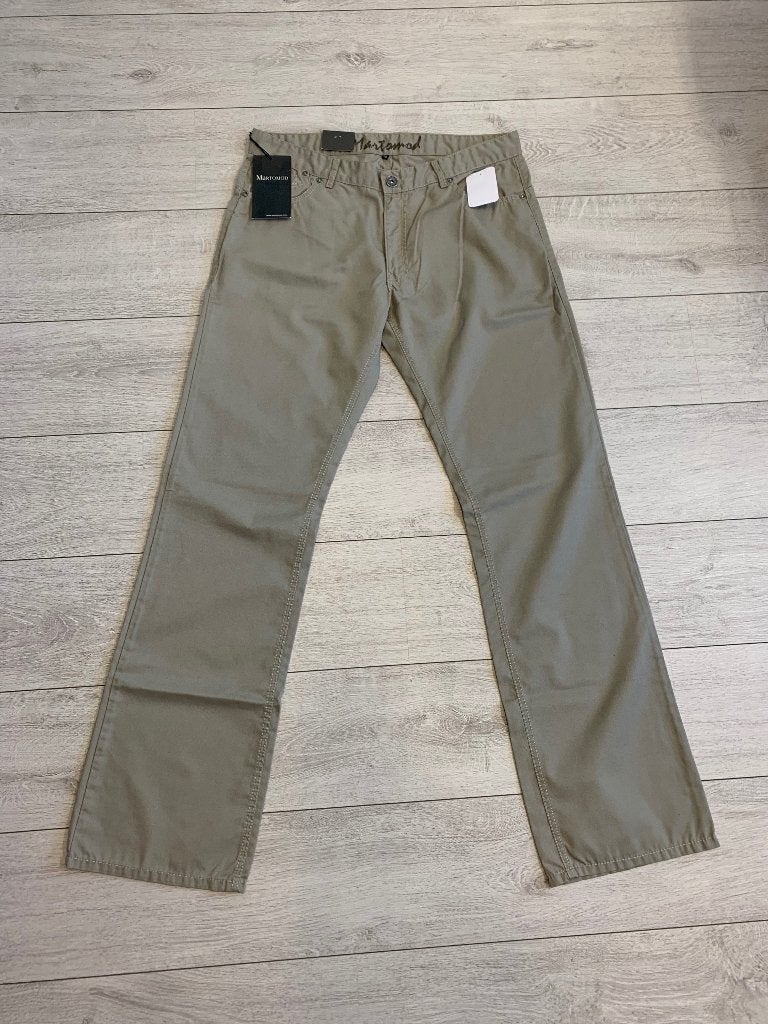 Martomod Jeans Broek Beige Maat 36 Nieuw met Kaartje, W36 - W38 (confectie 52/54), Overige kleuren, Nieuw, Ophalen of Verzenden