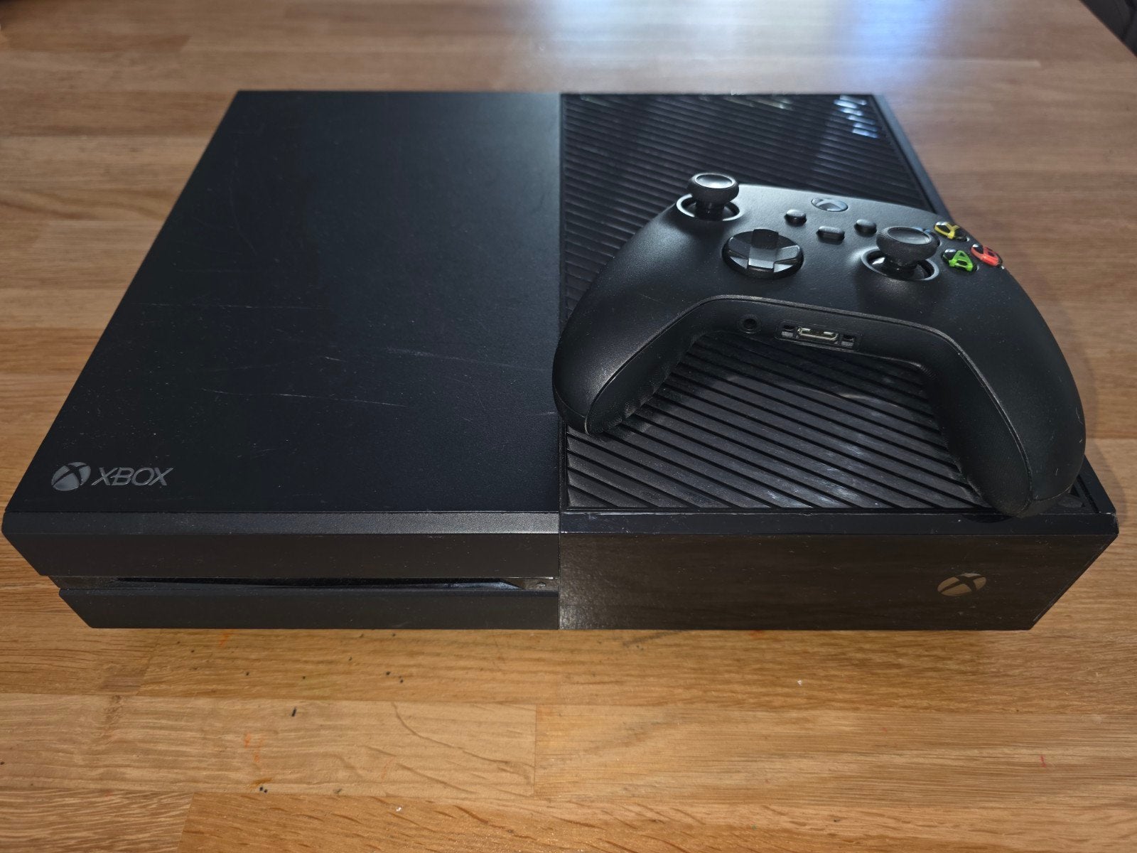 Xbox One met controller en 9 games, Xbox One, Ophalen of Verzenden, Met 1 controller, 500 GB