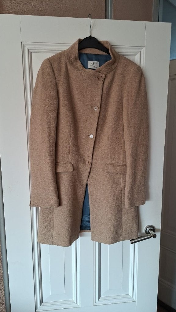 Sey Studio jas 36, Sey Studio, Beige, Ophalen of Verzenden, Zo goed als nieuw