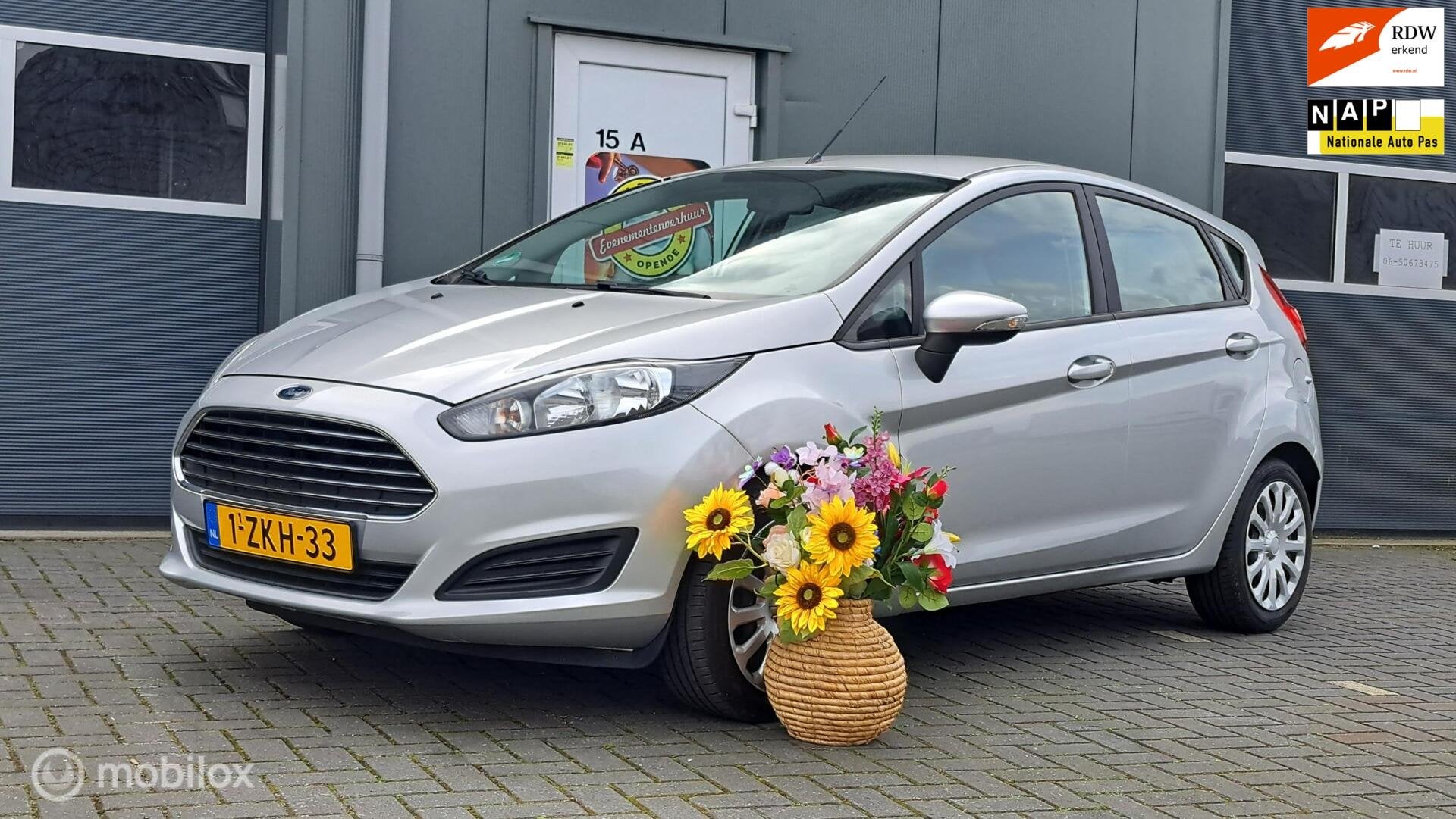 Ford Fiesta 1.0 Ambiente, Euro 5, Gebruikt, 525 kg, 23 km/l
