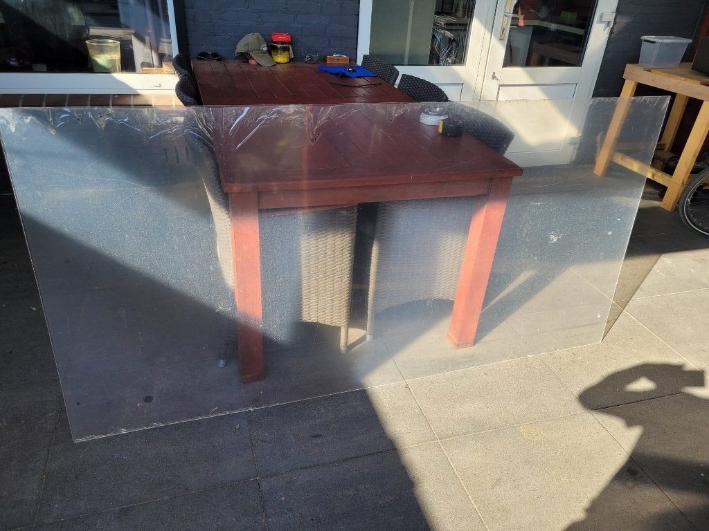 Plexiglas platen, Ophalen, Zo goed als nieuw, Kunststof, Volière
