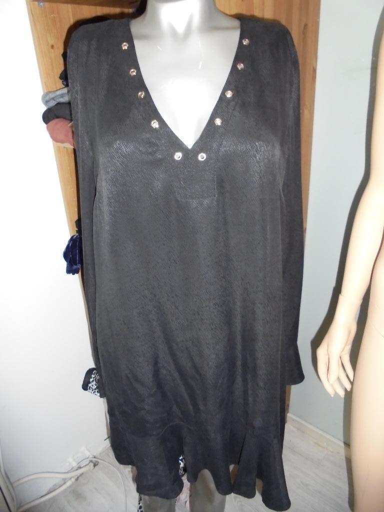 Marciano by quess prachtige zwarte blouse luxe stof, Zwart, Maat 42/44 (L), Ophalen of Verzenden, Zo goed als nieuw