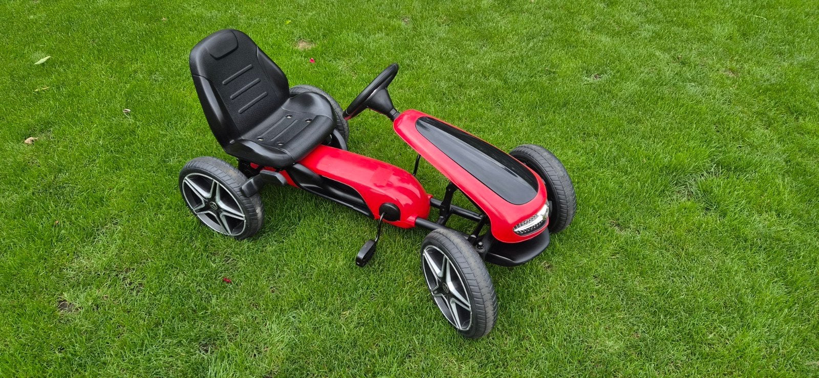 Mercedes-Benz Go-Kart - Rood, Ophalen of Verzenden, Gebruikt, Trapvoertuig