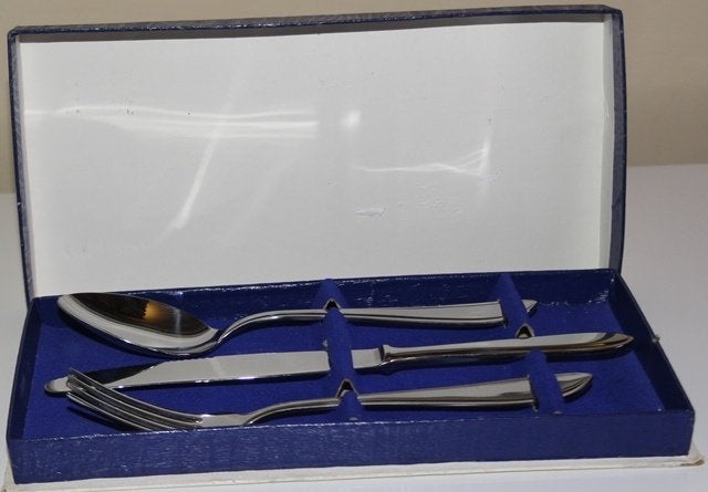 Bestekset Nieuwpoort Stainless steel -  101008, Antiek en Kunst, Antiek | Bestek, Ophalen of Verzenden