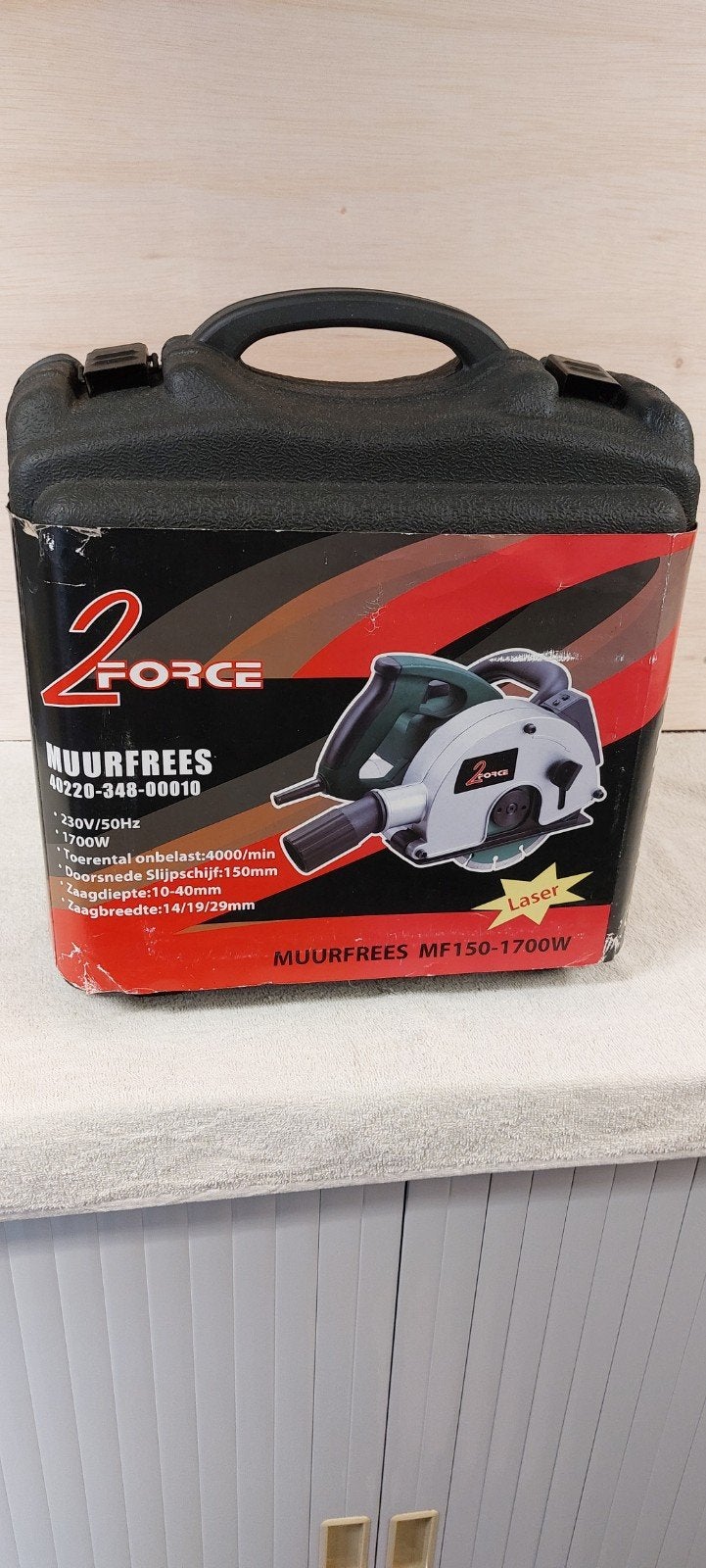 Muurfrees 1700W. 150mm.  ( bijna nieuw), Ophalen, Zo goed als nieuw, Elektrisch