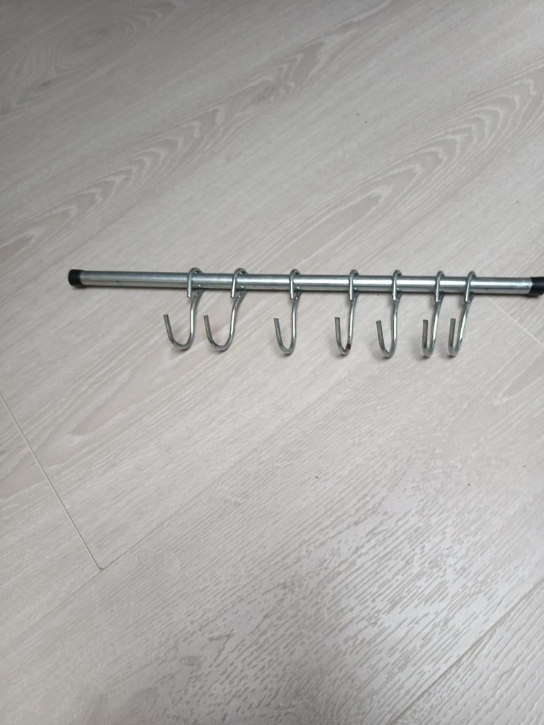 Handig hangrekje voor voortent of caravan, Ophalen of Verzenden, Gebruikt