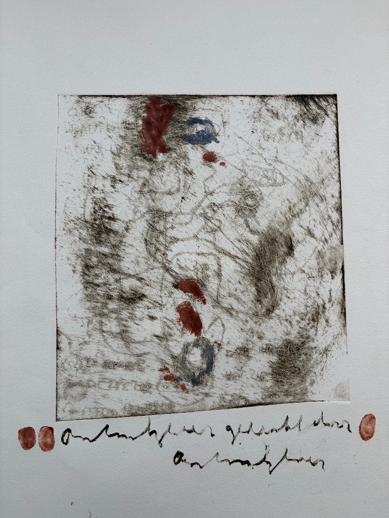 Anton Heyboer, Ophalen of Verzenden, Papier/karton