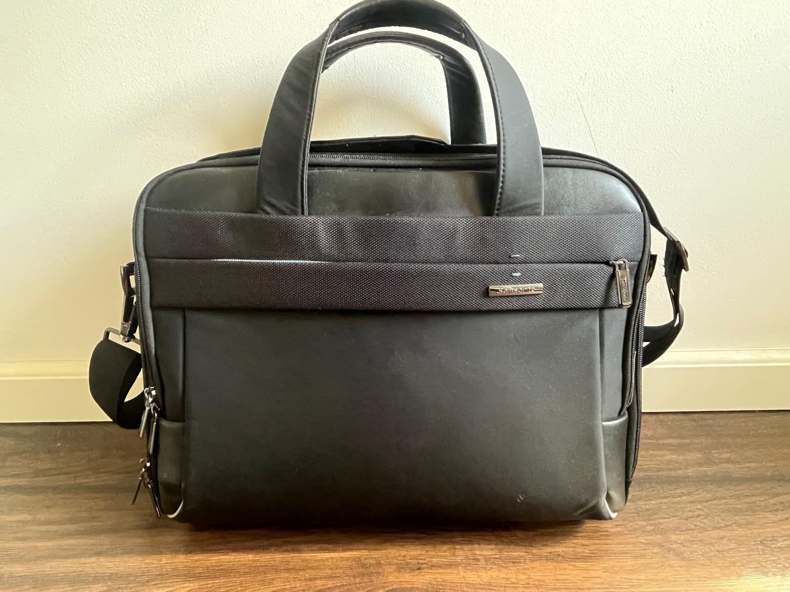 Samsonite Laptoptas/Aktetas - Zwart, Goede Staat, Ophalen of Verzenden, Gebruikt, Zwart, Overige typen