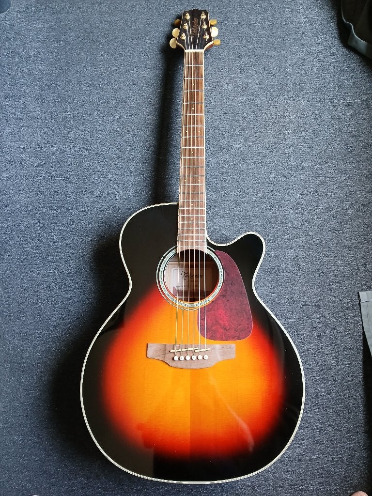 Takamine GN71CE-BSB, Ophalen of Verzenden, Zo goed als nieuw, Western- of Steelstringgitaar, Met (piezo-)element