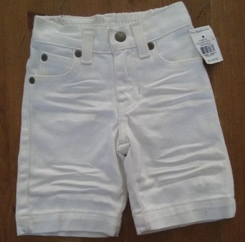 Maat 80 Witte Ralph Lauren capri jeans NIEUW (5663), Kinderen en Baby's, Babykleding | Maat 80, Broekje, Meisje, Nieuw, Ophalen of Verzenden