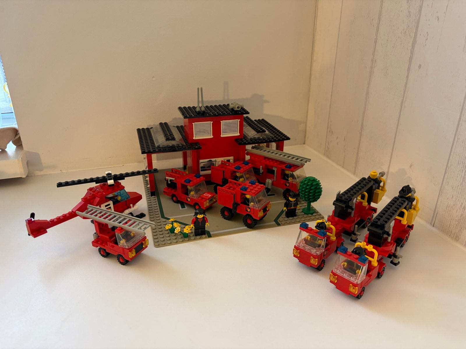 Lego Brandweer Sets (6382, 6621, 6650, 6657, 6690) compleet, Ophalen, Gebruikt, Lego, Compleet