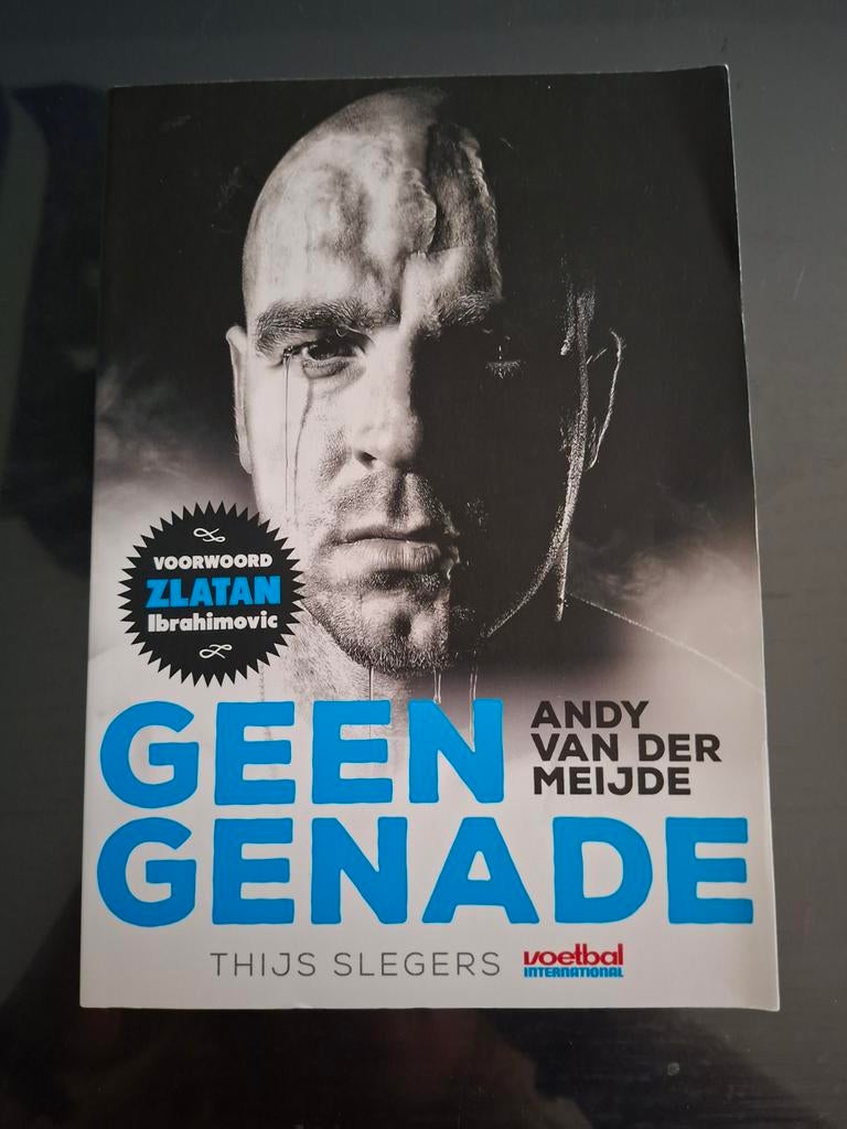 Geen Genade - Andy van der Meijde (met Zlatan voorwoord), Ophalen of Verzenden, Gelezen, Andy van der Meijde, Thijs Slegers, Sport
