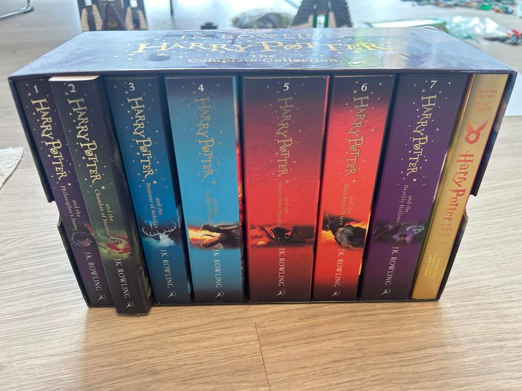 Harry Potter Complete Collection - 8 Boeken Boxset English, Boeken, Ophalen, Zo goed als nieuw