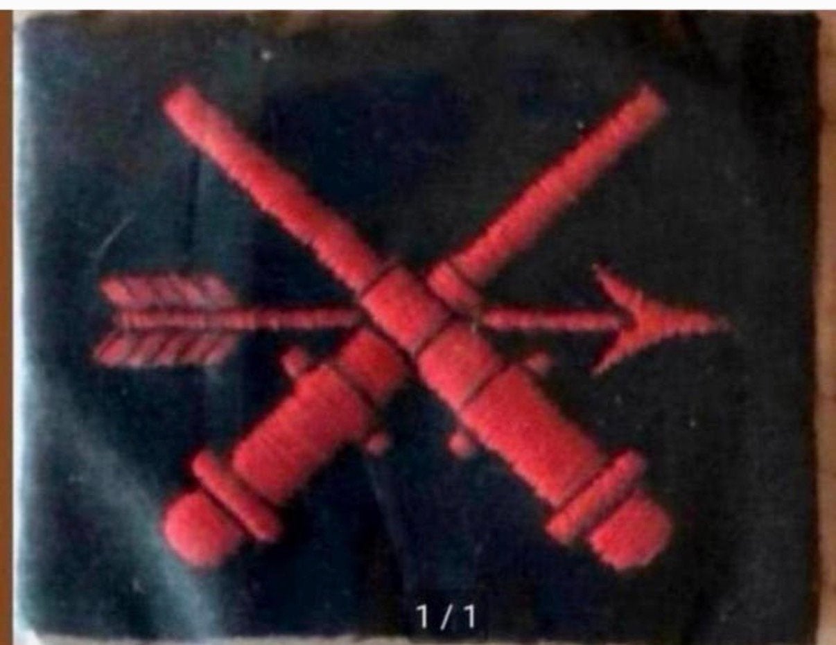 Marine Embleem  VUURLEIDINGKONSTABEL, Verzenden, Marine, Nederland, Embleem of Badge
