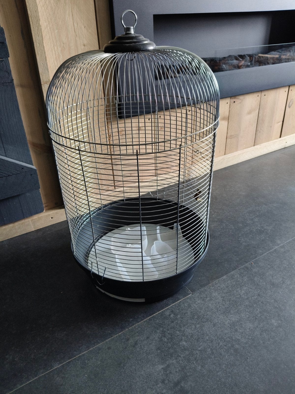 Vogelkooi, Ophalen