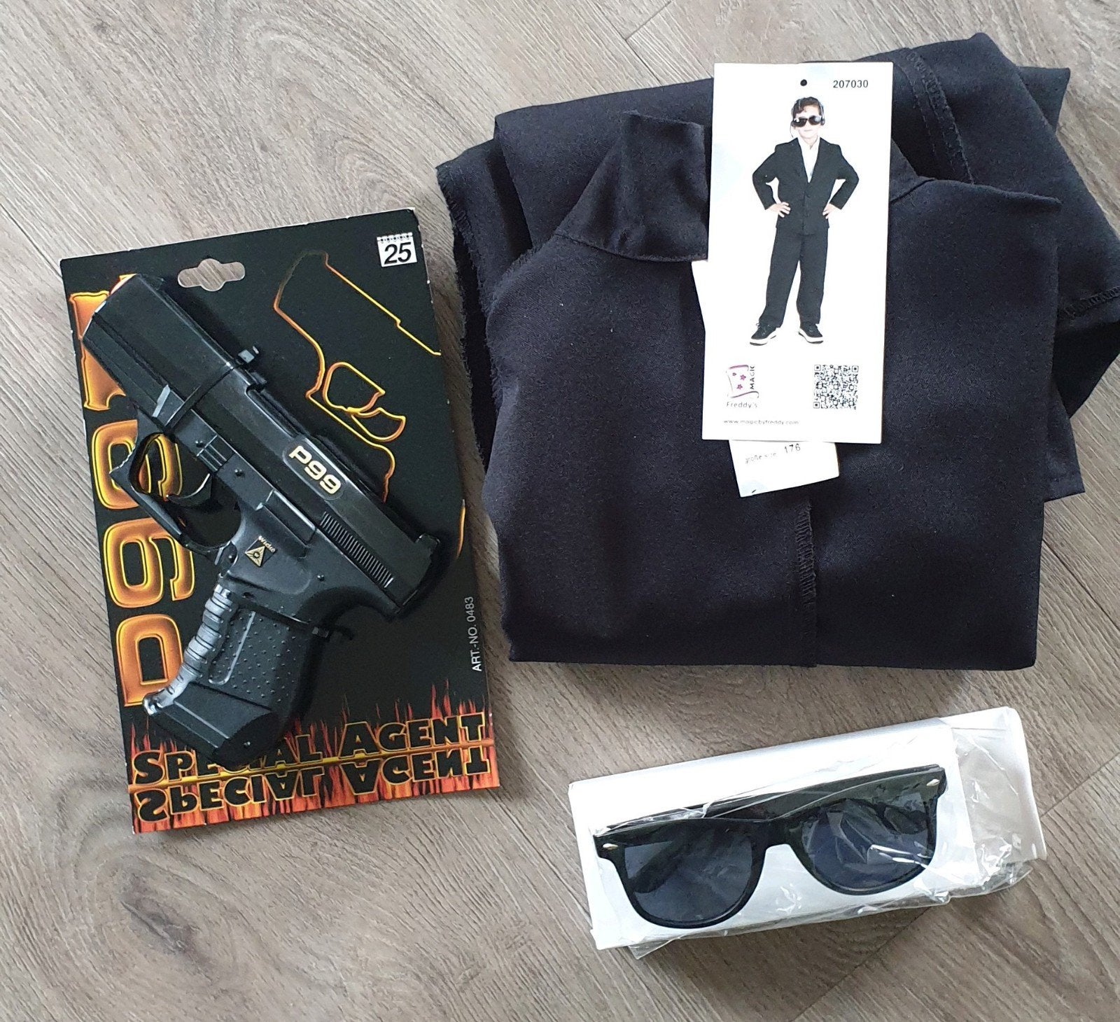 Men in Black set, Ophalen, Zo goed als nieuw