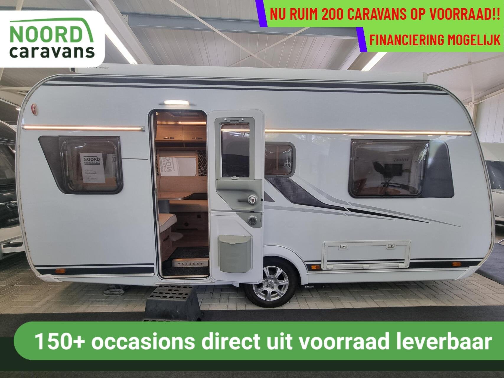 TABBERT ROSSINI BOOSTER 450 MOVER + AIRCO + CASSETTE LUIFEL, Mover, Rondzit, Tabbert, Bedrijf