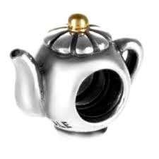 Originele Pandora theepot, Gebruikt, Pandora, Ophalen of Verzenden, 1 bedel