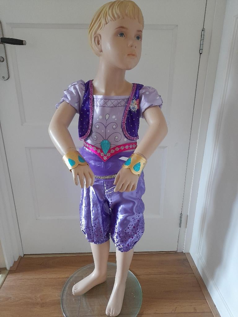 Verkleedkleren: Shimmer en Shine oosters pakje mt 98 NIEUW, Kinderen en Baby's, Carnavalskleding en Verkleedspullen, Ophalen of Verzenden