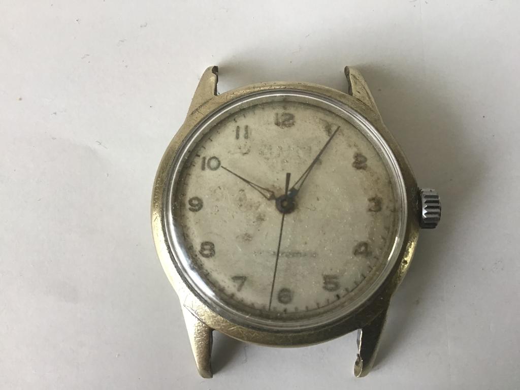 Pontiac no 1247 herenhorloge, Overige merken, Staal, Verzenden, Polshorloge