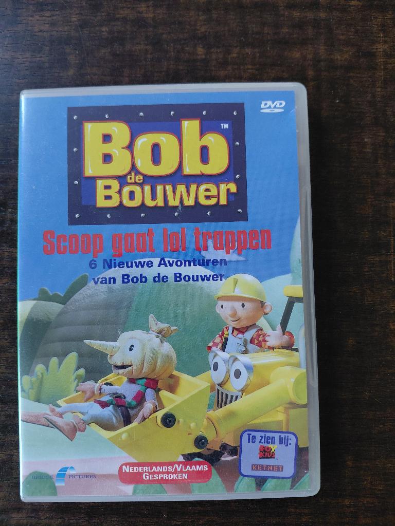 DVD Bob de Bouwer Scoop gaat lol trappen, Cd's en Dvd's, Dvd's | Kinderen en Jeugd, Alle leeftijden, Poppen, Ophalen of Verzenden