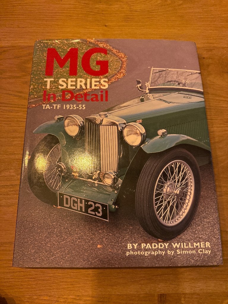 MG T series in detail, Ophalen of Verzenden, Zo goed als nieuw, Overige merken, Paddy Willmer