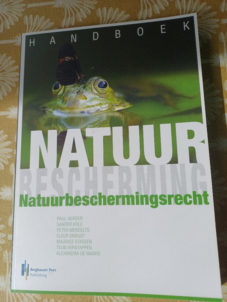 P. Herder e.a., Handboek Natuurbeschermingsrecht, Boeken, Gelezen, P. Herder e.a., Ophalen of Verzenden, Geesteswetenschap